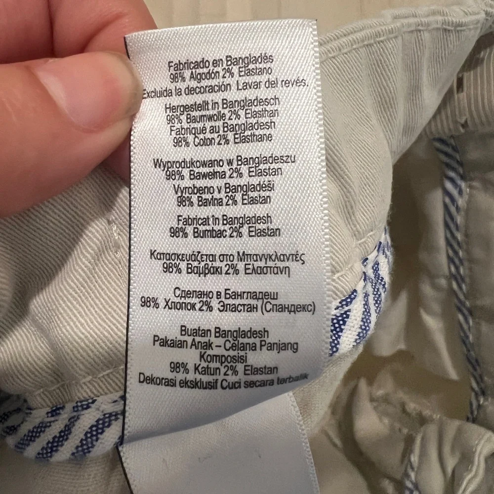 Next UK Khaki Chinos Classic Cotton Twill Boys Pants Size 13